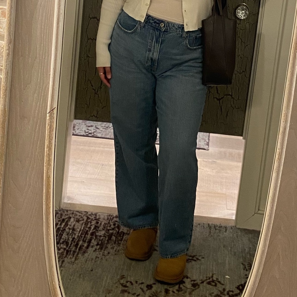 Abercrombie & Fitch Light Blue High Rise Jeans